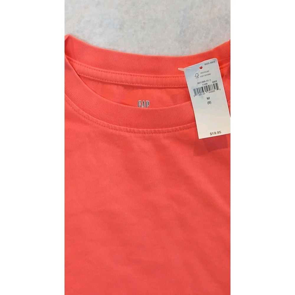 New Gap T-Shirt Youth Size 8 Cotton Short Sleeve Basic Tee Summer Vacation - Picture 2 of 4